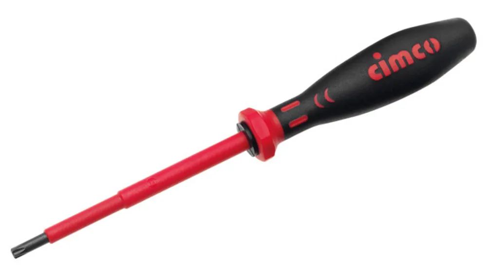 CIMCO Schraubendreher Isoliert Torx 155mm Prüfspannung 1000V T10x60mm
