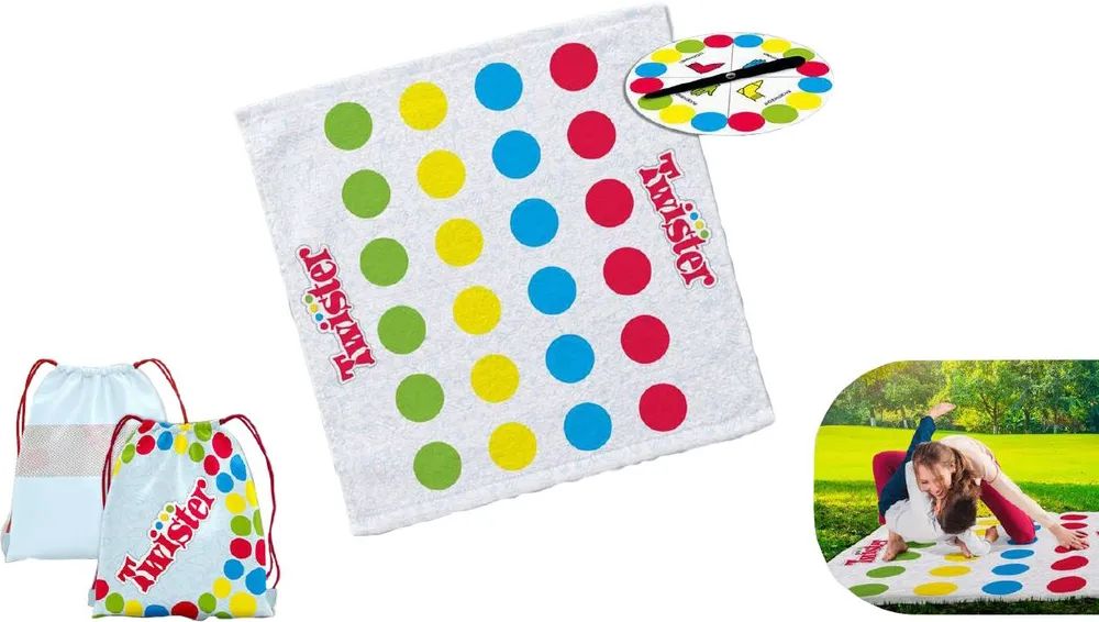 XTREM Toys & Sports GmbH HASBRO Towel Game TWISTER