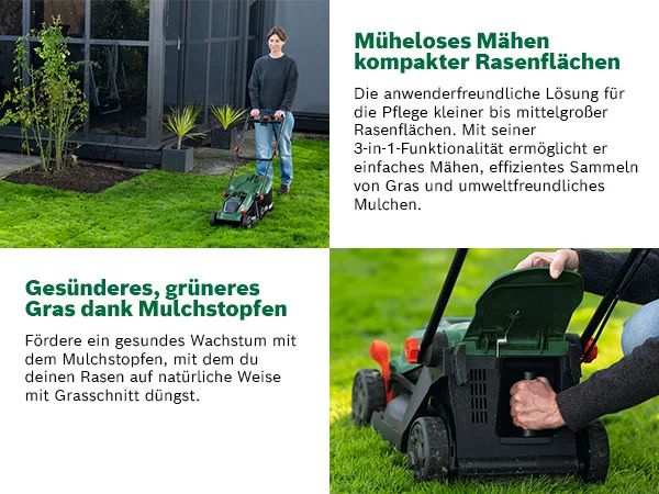Bosch Rotak 18V-32 Akku-Rasenmäher solo