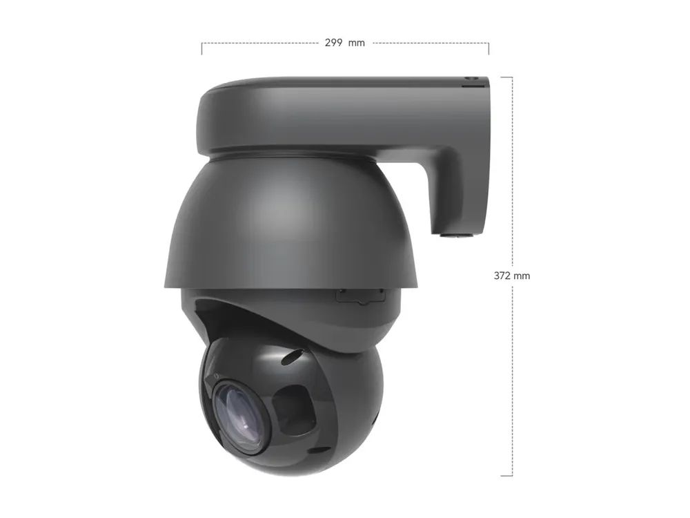 Ubiquiti UniFi AI PTZ Precision - Netzwerk-Überwachungskamera - PTZ - Turret - wetterfest - Farbe (Tag&Nacht)