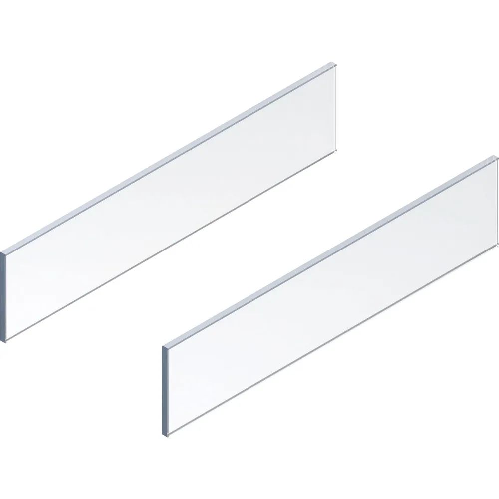BLUM MERIVOBOX Einschubelement Seite, NL 500 mm, Glas klar