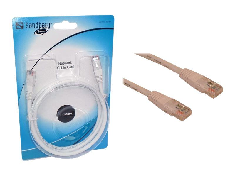 SANDBERG SAVER - Patch-Kabel - RJ-45 (M) zu RJ-45 (M)