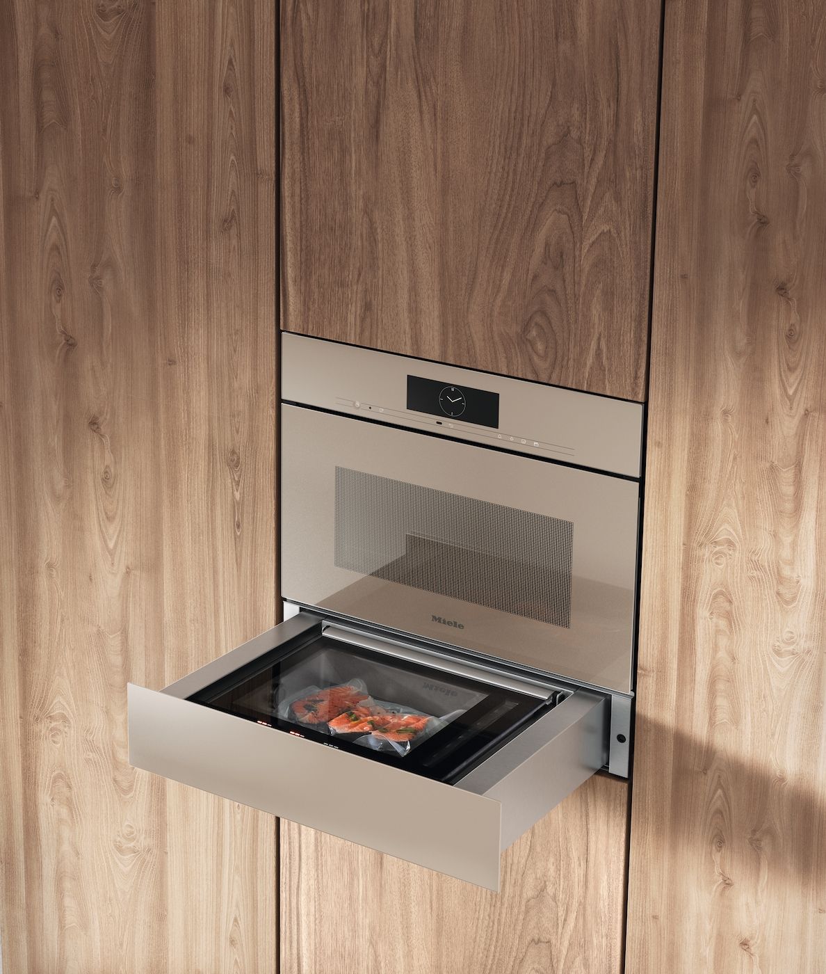 Miele Einbau-Vakuumierschublade EVS 7010 Pearlbeige