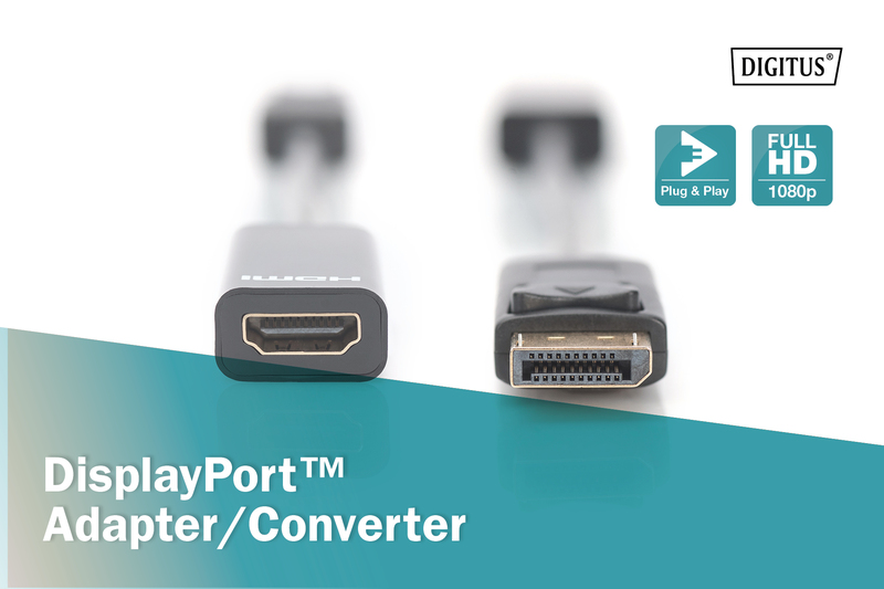 DIGITUS DisplayPort Adapter / Konverter