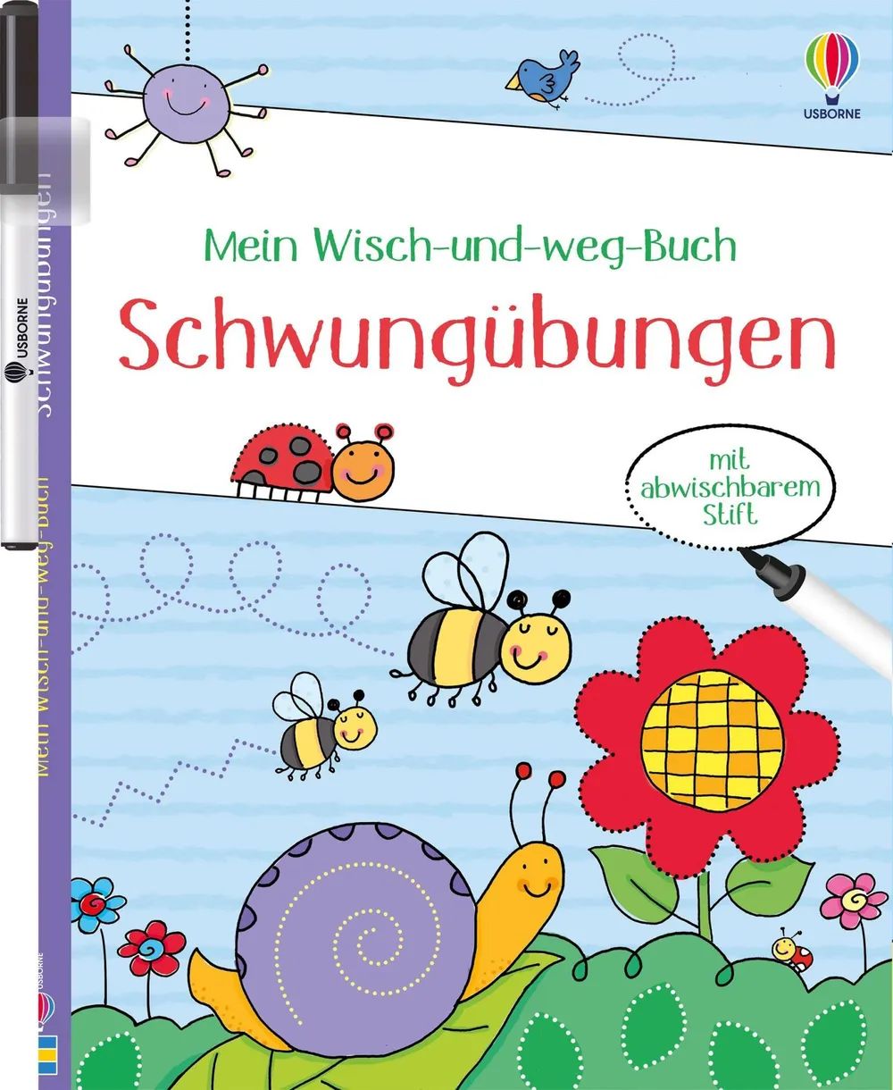 dtv Verlagsgesellschaft mbH & Co.KG Mein Wisch-und-weg-Buch: Schwungübungen