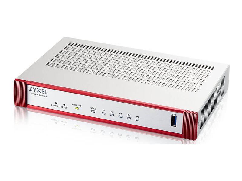 ZyXEL USG Flex H Series 50HP - Firewall - mit 1 Jahr Einstiegsschutzpaket