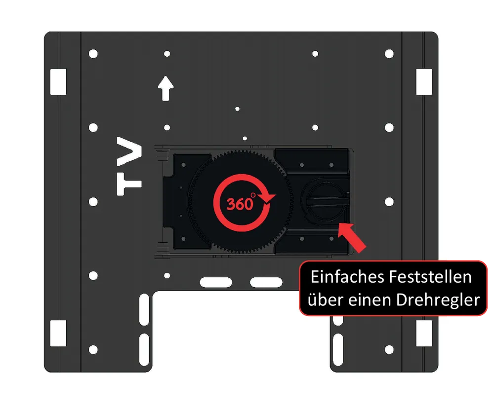alphatronics SLIM MOUNT 290 Rotation