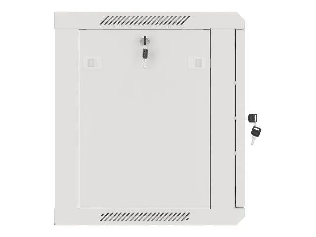 Lanberg WF01 64/66 V2 Series WF01-6409-00S - Gehäuse - geeignet für Wandmontage - Grau, RAL 7035 - 9U - 48.3 cm (19")
