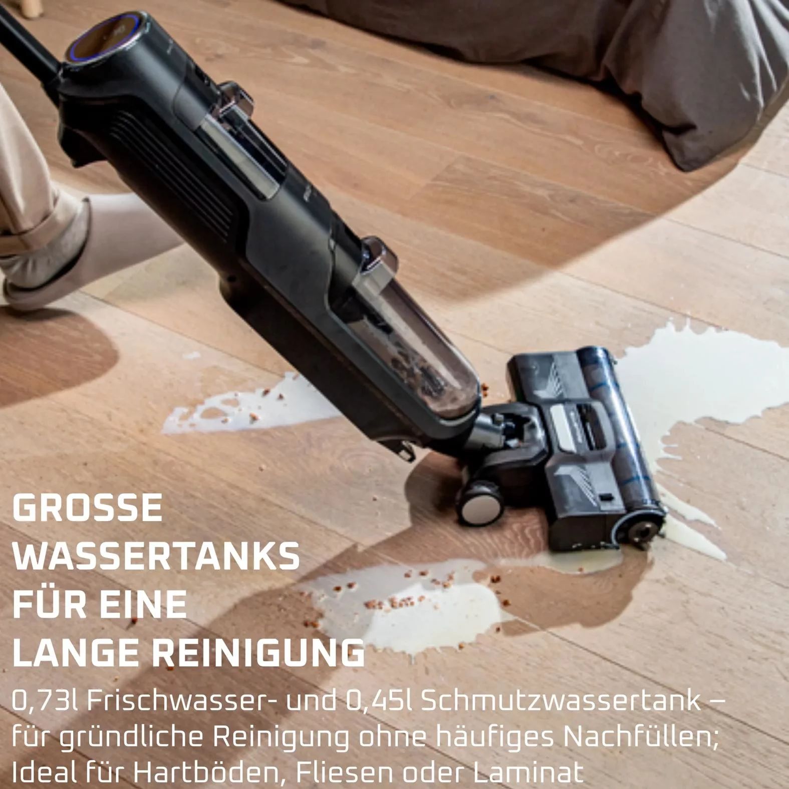 ROWENTA GZ5037 2-in-1 Nass-Trockensauger X-Clean 4  - Anthrazit 