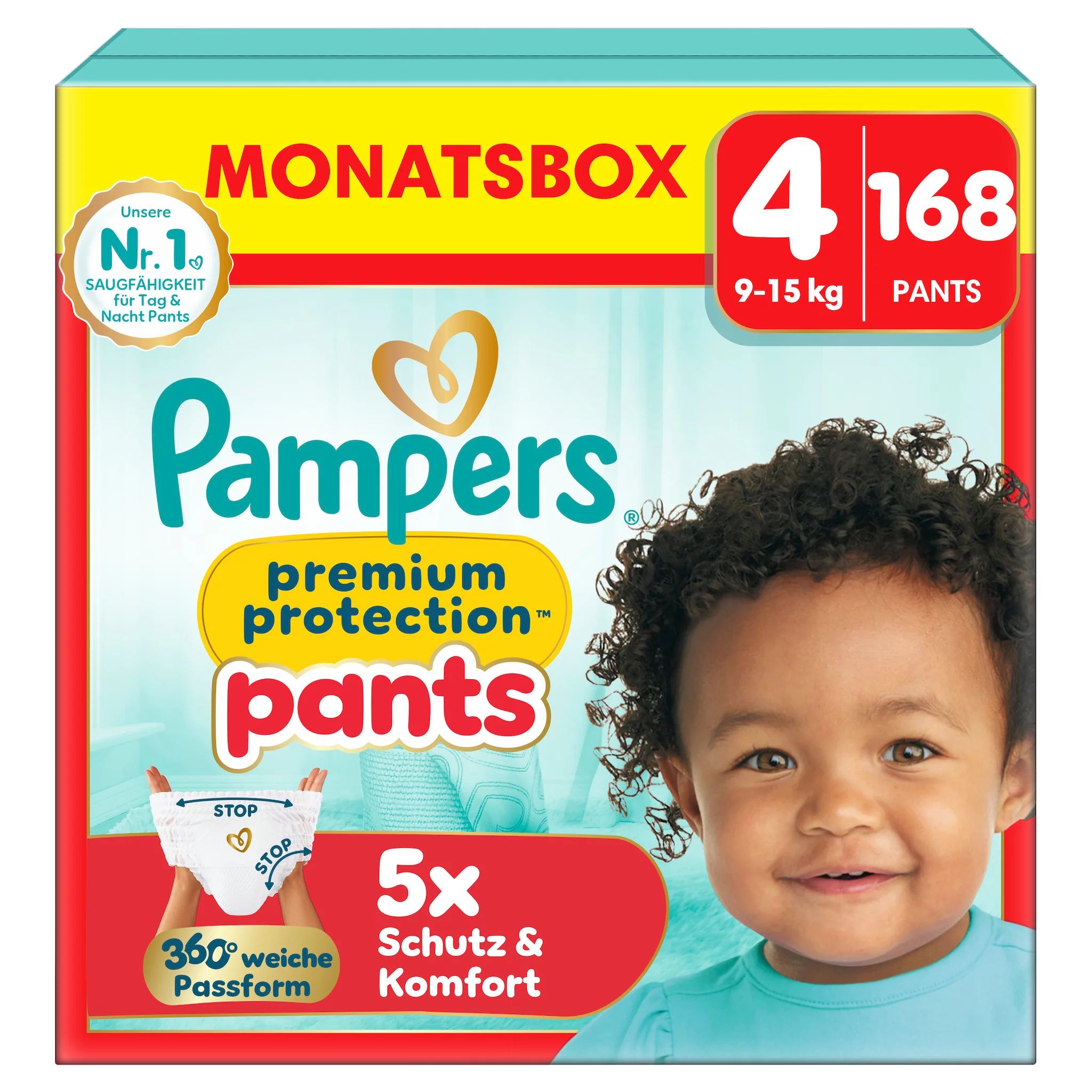 Pampers Premium Protection Pants Gr.4 Maxi 9-15kg 