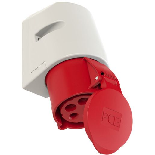 PCE CEE-WANDSTECKDOSE 5X 32A / 125-6