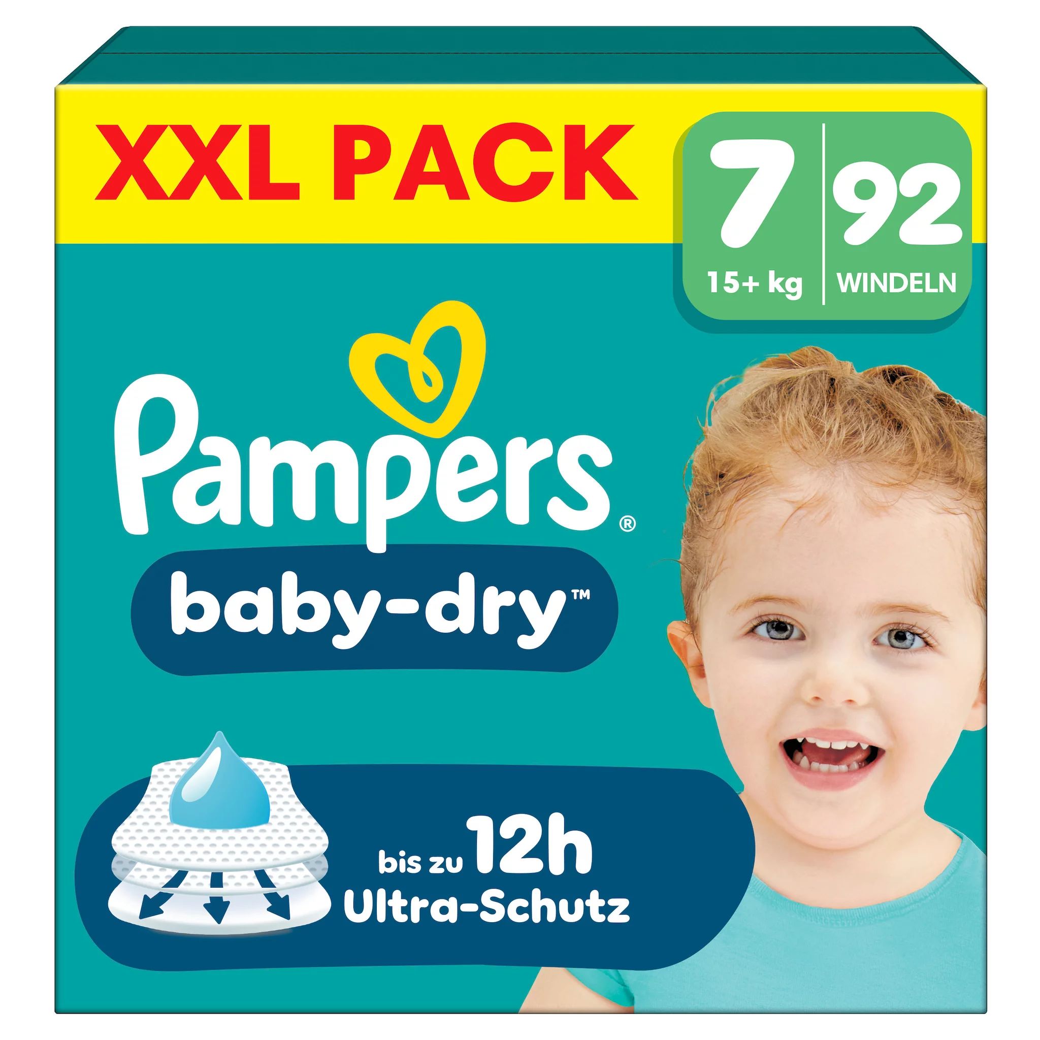 Pampers Baby Dry Gr.7 Extra Large 15+kg 