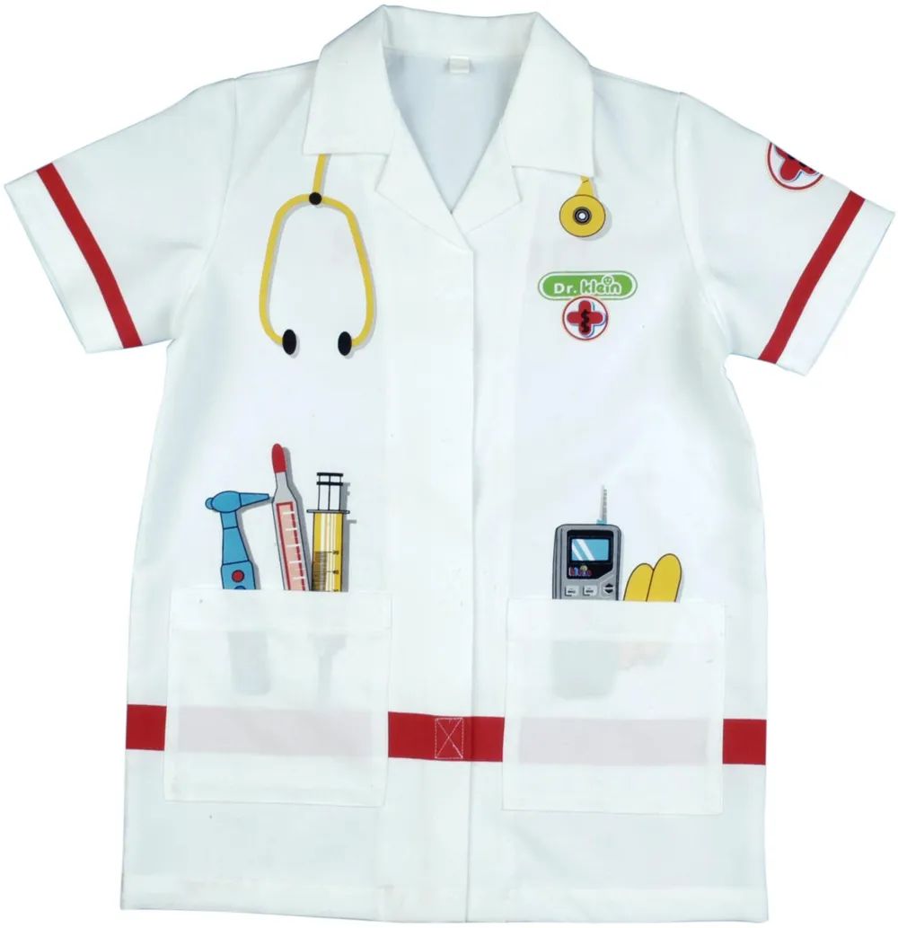 Theo Klein 4614 - Fansy costume - Kind - Unisex - Uniform - Rot - Weiß - Unisex