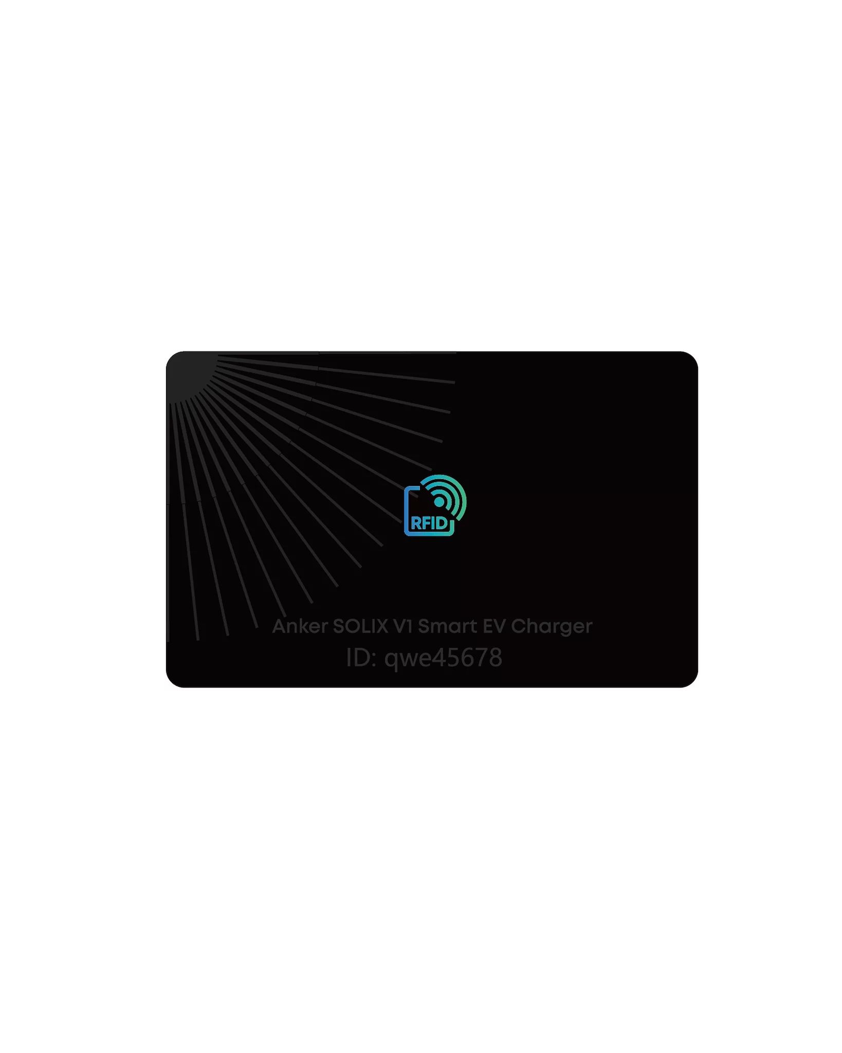 Anker SOLIX EV-Ladegerät RFID-Karte