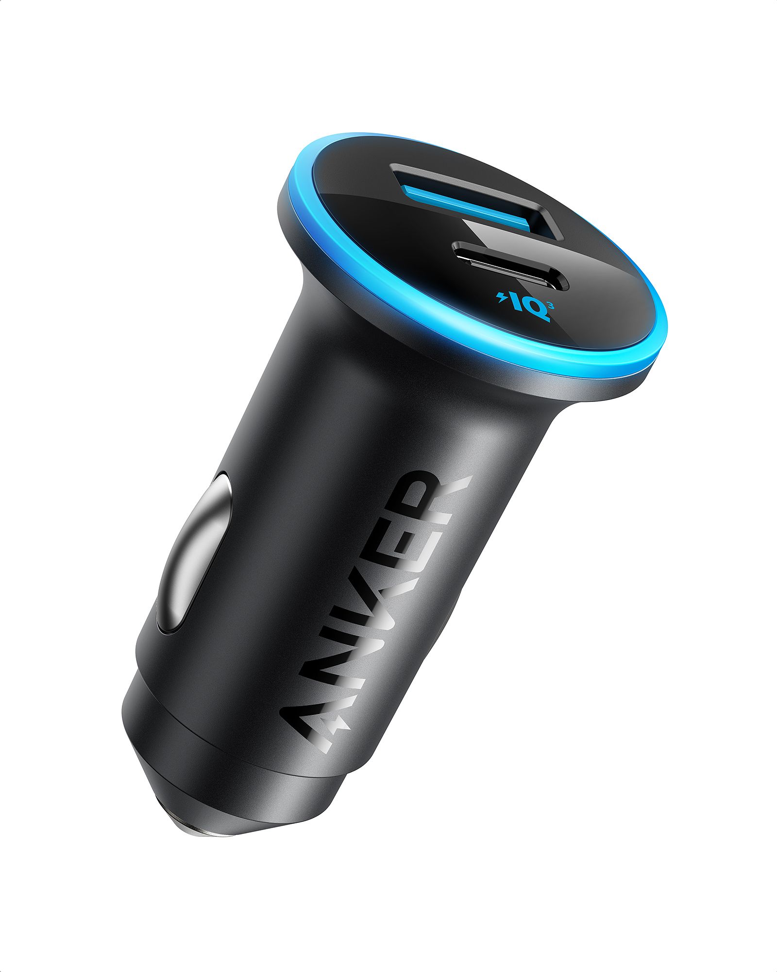 Anker Innovations Anker 323 - Auto-Netzteil - 52.5 Watt - 3 A - IQ 3.0, Fast Charge - 2 Ausgabeanschlussstellen (USB, 24 pin USB-C)
