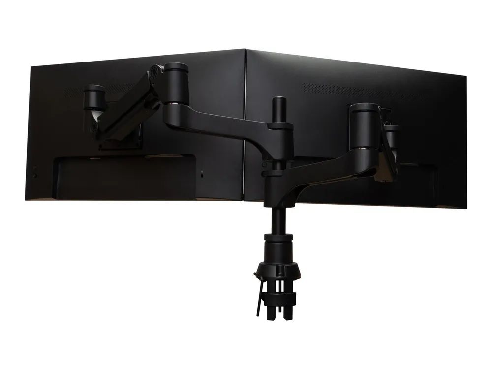 R-Go Doppelter Monitorarm Caparo - Befestigungskit (einstellbarer Monitorarm)