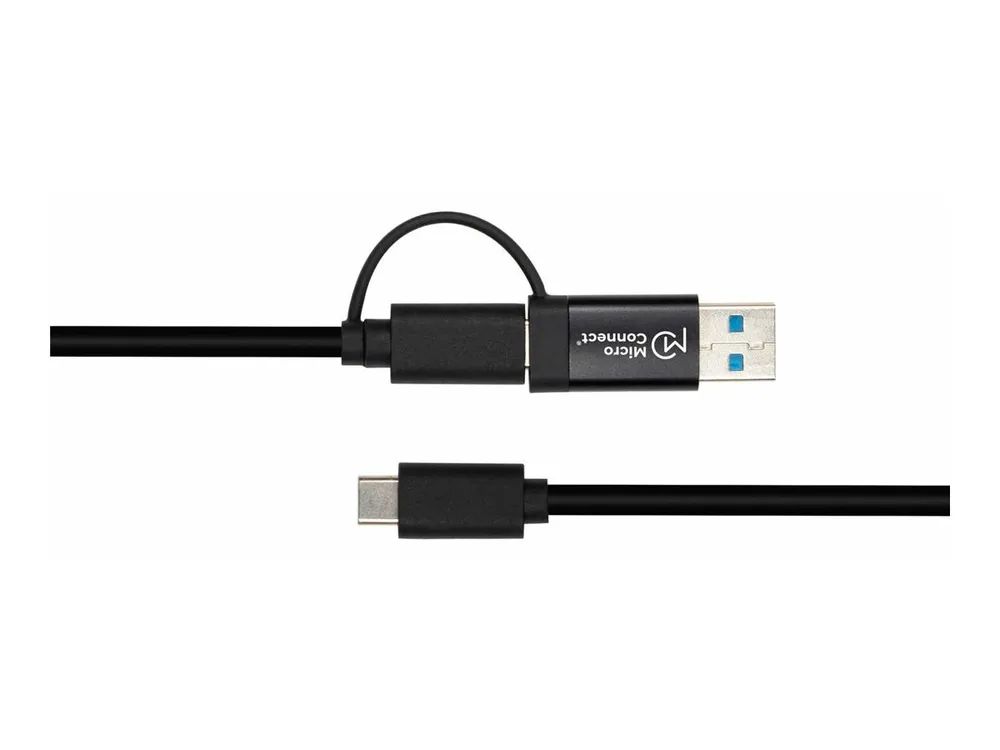 MicroConnect USB-Kabel - USB Typ A, 24 pin USB-C (M)