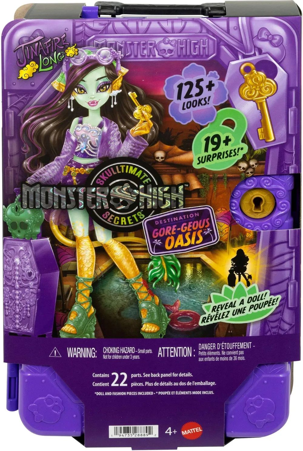 Mattel GmbH MH Verborgene Schätze Oase Jinafire