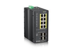 ZyXEL RGS200-12P - Switch - managed - 8 x 10/100/1000 (PoE+)