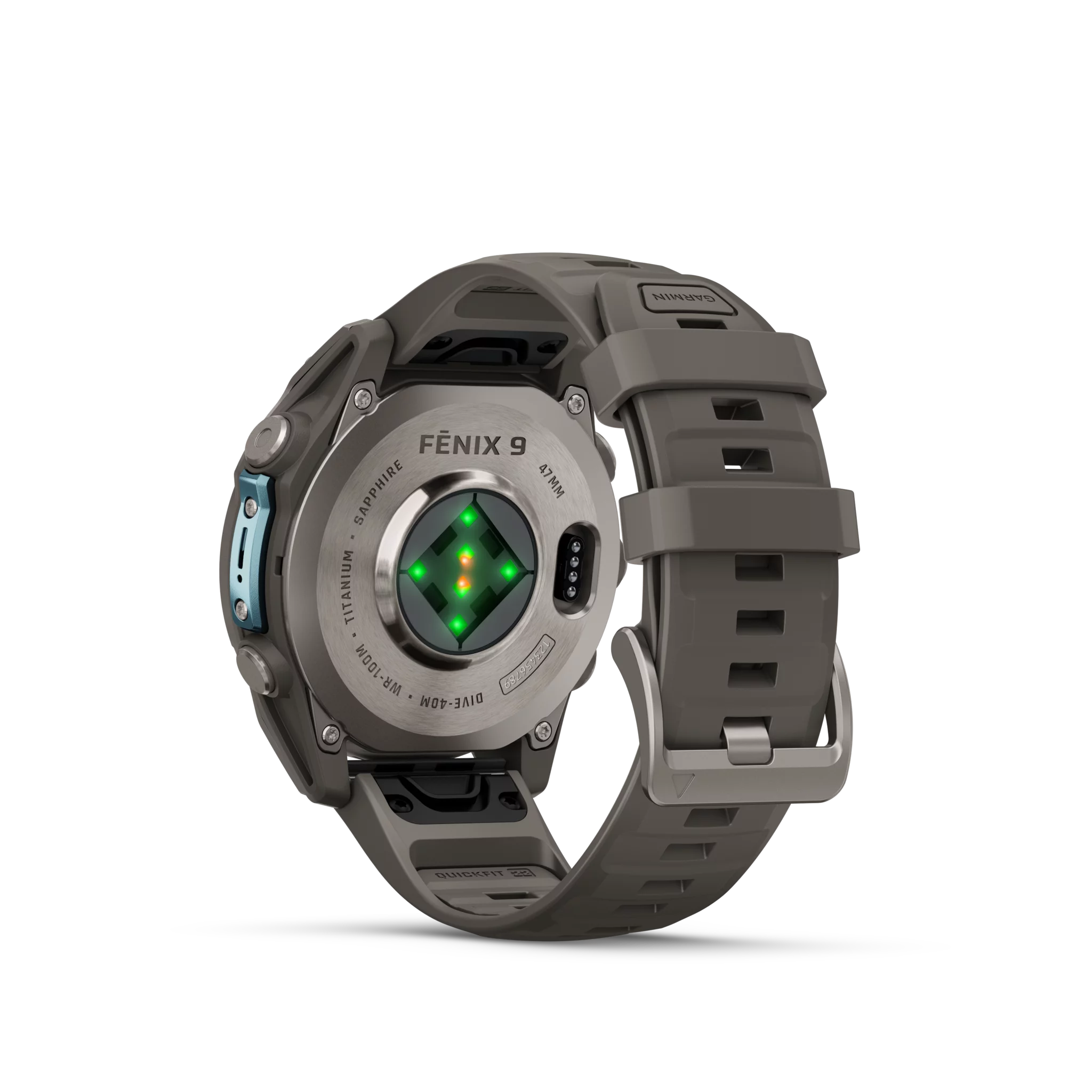 Garmin fēnix 9, 47mm Kieselgrau/Titan