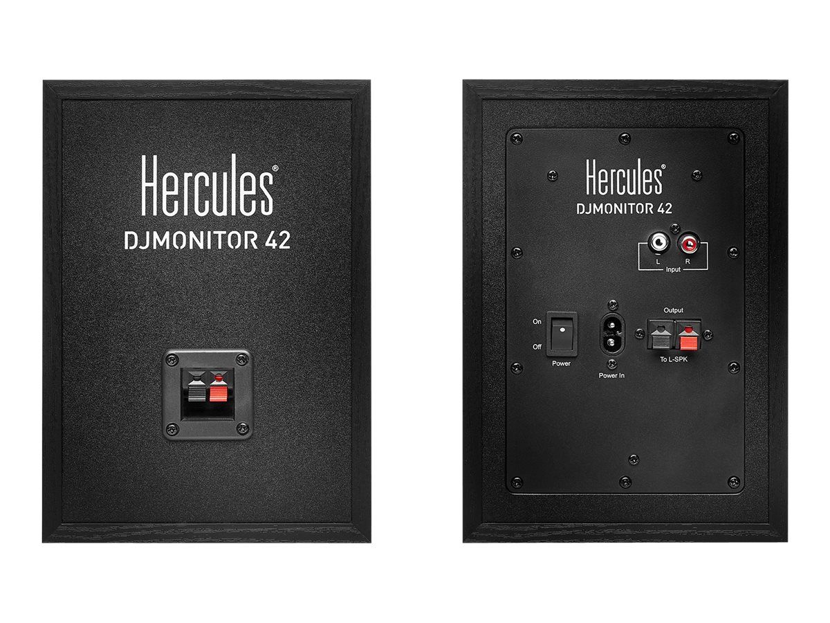 Hercules DJ Monitor 42 - Monitorlautsprecher - 40 Watt (Gesamt)
