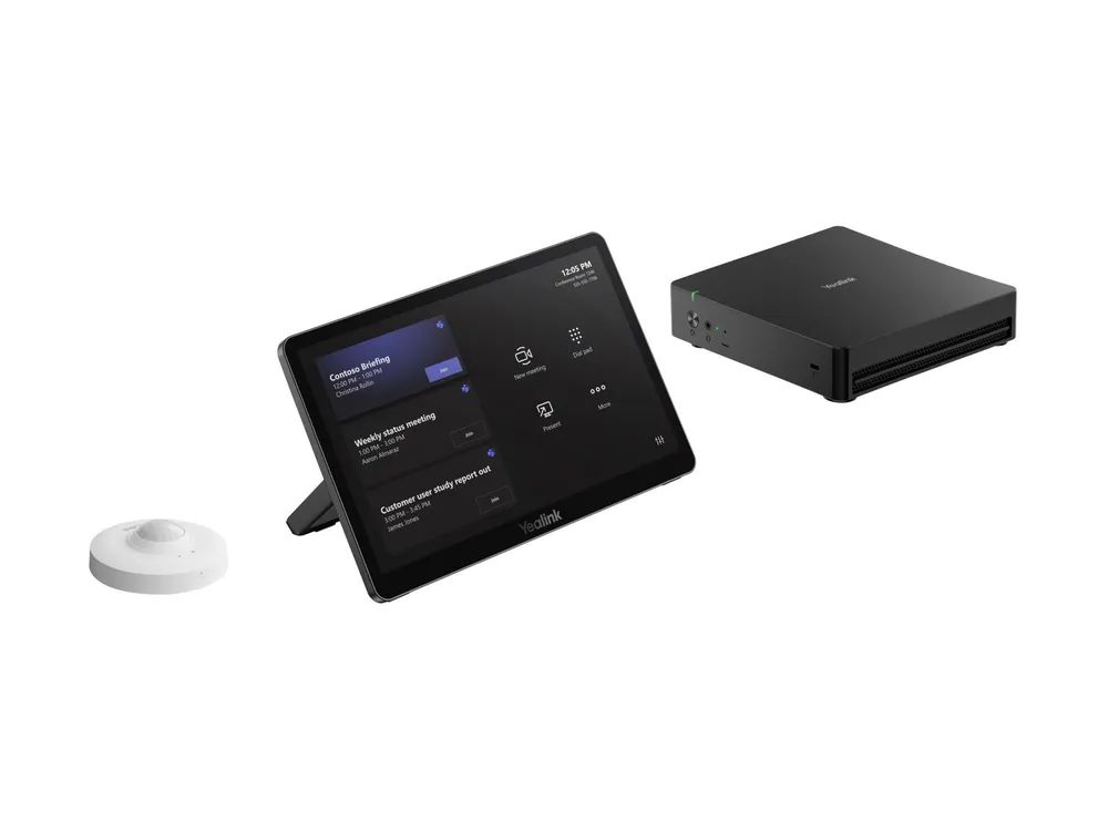 Yealink MCore Kit-C5U-MS - 3rd Gen - Microsoft Teams Raumsystem (MCore Pro Mini-PC, MTouch Plus Touchpanel, RoomSensor)