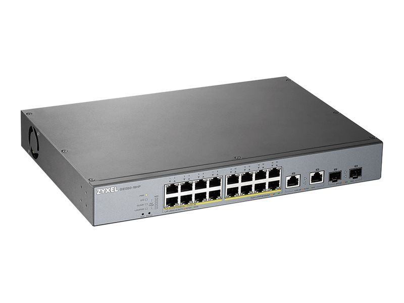 ZyXEL GS1350-18HP - Switch - Smart - 16 x 10/100/1000 (PoE+)