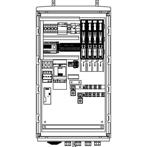 Elsta Mosdorfer AC-SAMMLERSCHRANK+NA-SCHUTZ / ELSTA ACSA4 1080/320 4x160 ACA43.AT.12A.5.04.G