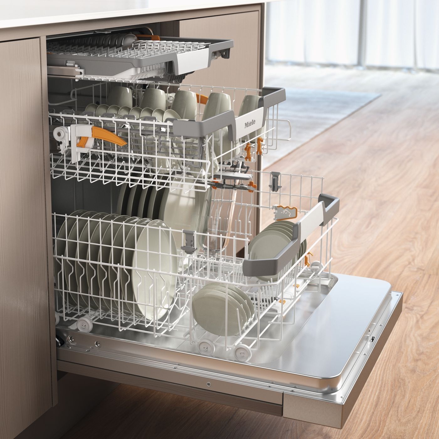 Miele Geschirrspülautomat G 7210 SCi/integriert/EDST/CLST