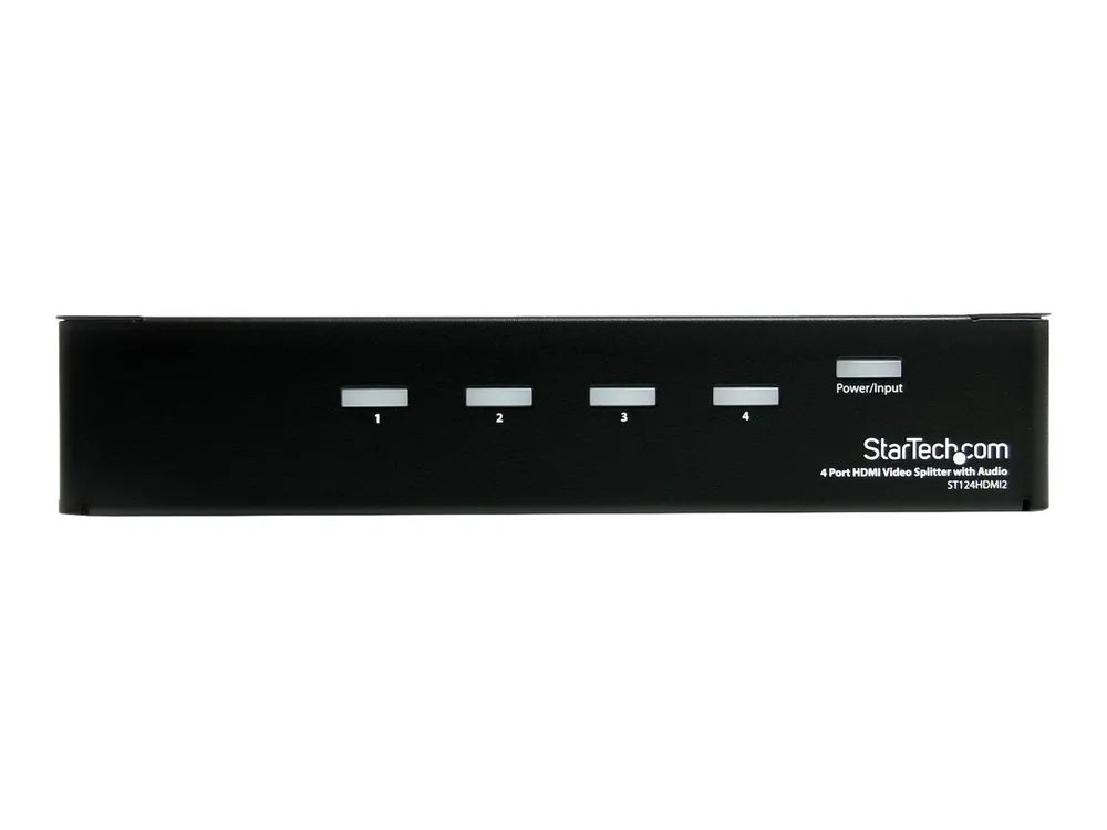 StarTech.com 4 Port High-Speed-HDMI Video Splitter und Signalverstärker