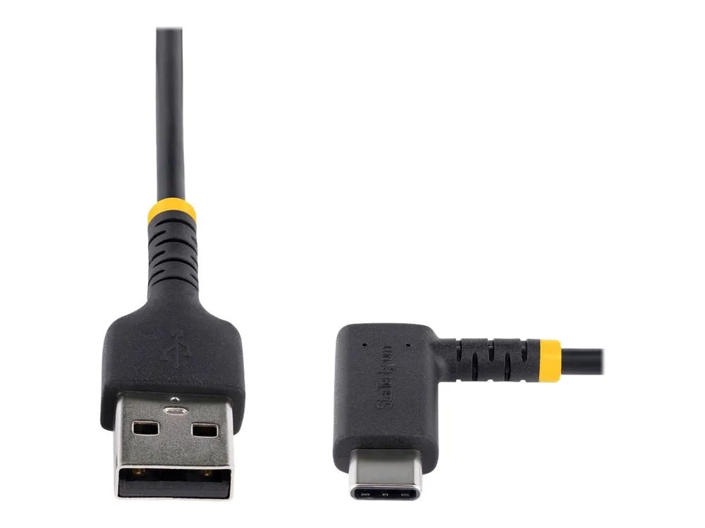 StarTech.com 30 cm USB-A Auf USB-C Ladekabel - USB-C Winkelstecker - 3A - USB-Kabel - USB (M)