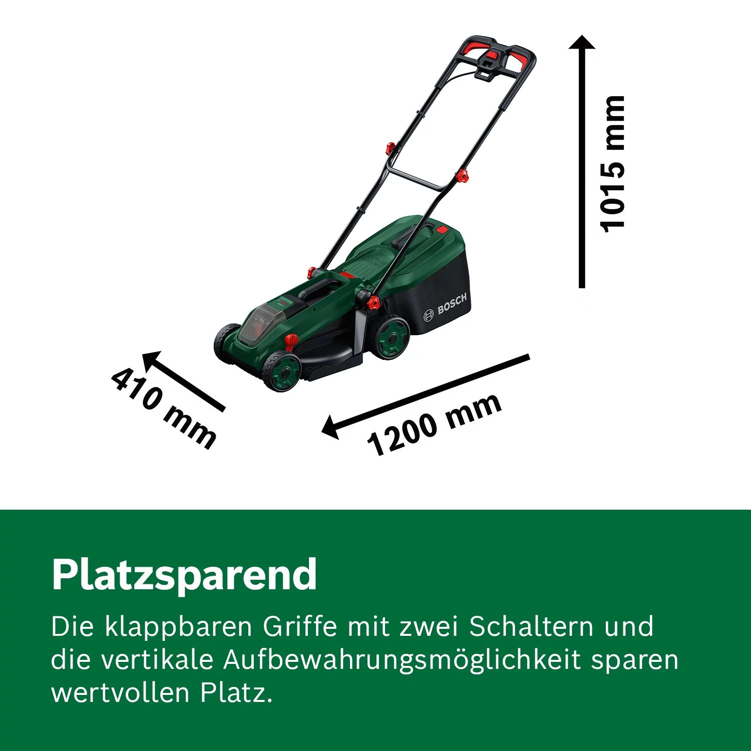 Bosch Rotak 18V-34 Akku-Rasenmäher solo