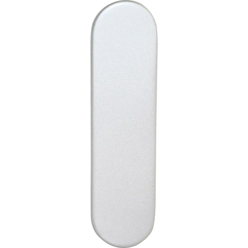 BKS Blindschild rund B 72210, silber eloxiert