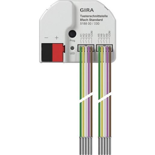 Gira TASTERSCHNITTST.8F KNX SECURE / GIRA 518800