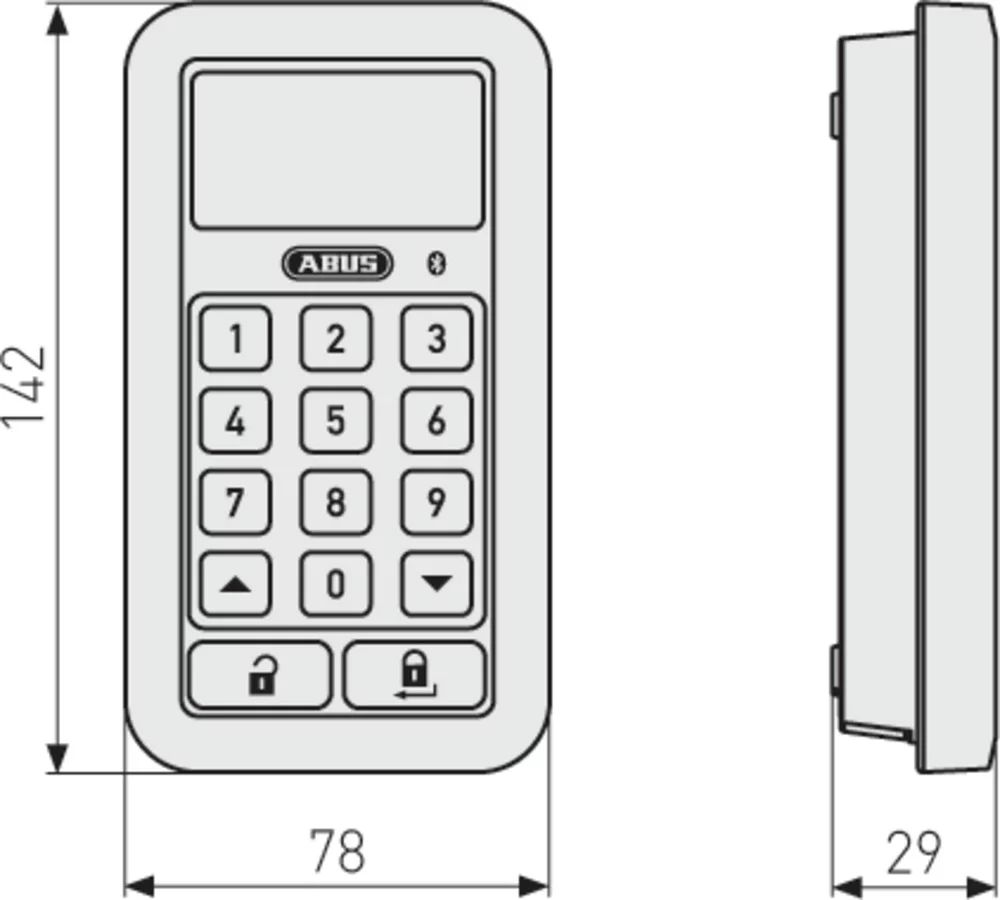 ABUS Home Tec Pro BT CFT3100 S