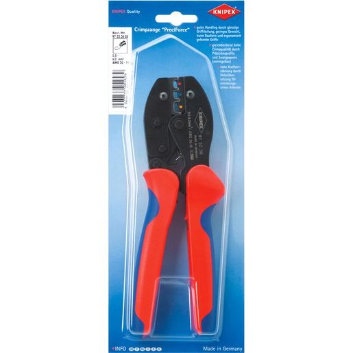 Knipex ISOL. KABELSCHUHE 0,5-6,0 MM² / KNIPEX CRIMPZANGE 97 52 36 SB