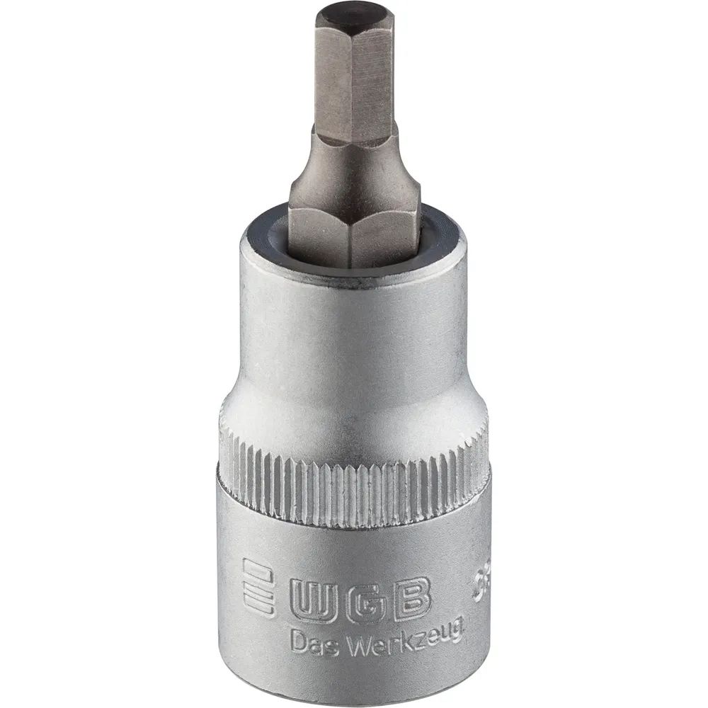 WGB Schraubendreher-Einsatz No. 363 DIN7422 1/2vierkant 8,0 mm Innensechskant