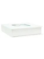 Deknudt S66DJ4 - Weiß - Photo box - Leder - Kunstleder - 130 mm - 130 mm - 3,3 cm