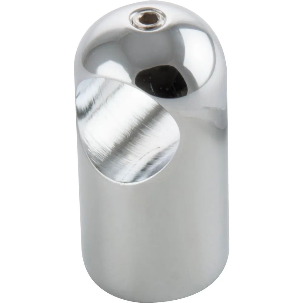 Steelbase T-Verbinder für Stabilisationsstange SBA, 43 x 22 mm, Messing verchromt poliert