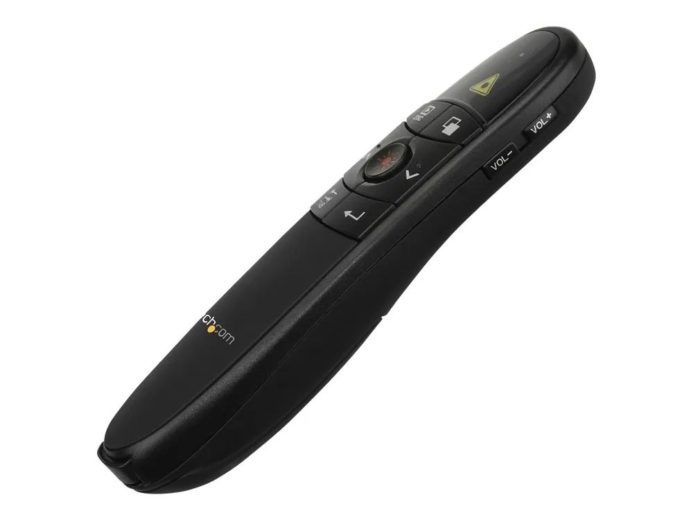 StarTech.com Präsentationsfernbedienung PRESREMOTE (Wireless Presenter, PPT Fernbedienung, USB PowerPoint Presenter, 27m)