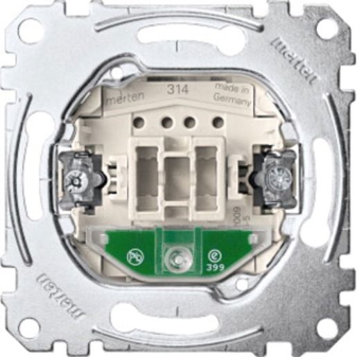 Merten TASTER SCHL. M.LICHT 1P 10A UP / MERTEN MEG3160-0000
