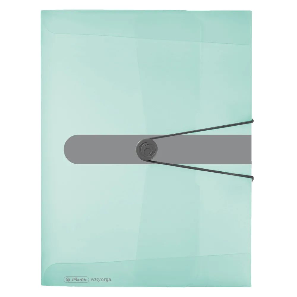 herlitz Sammelbox A4 PP Pastell transparent minze 4cm easy orga to go