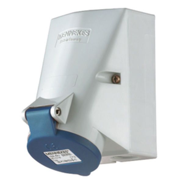 MENNEKES Cee-Wandsteckdose Twincontact 32A 3P 230V 6H IP44