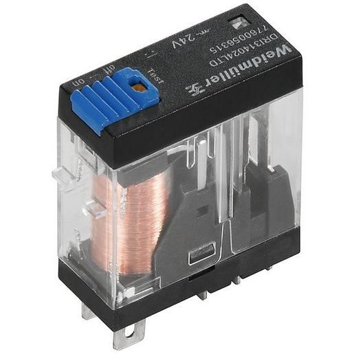 Weidmüller INDUSTRIERELAIS 24VDC 1 WE 10A / WEIDMÜ DRI314024LTD 7760056315
