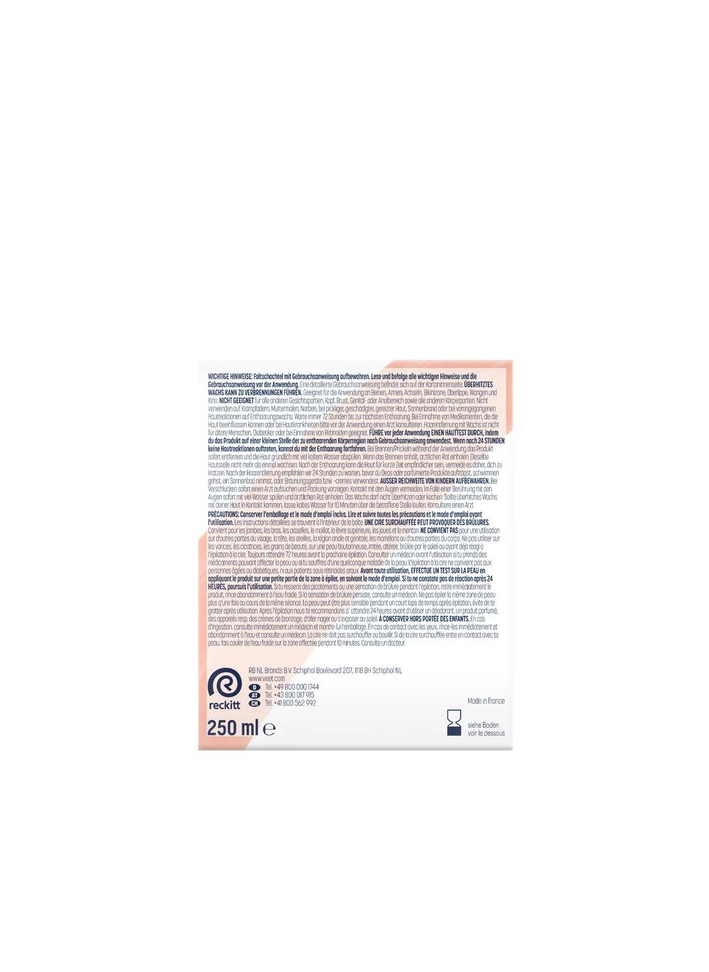 Veet Zuckerpaste Argan Oil 250ml