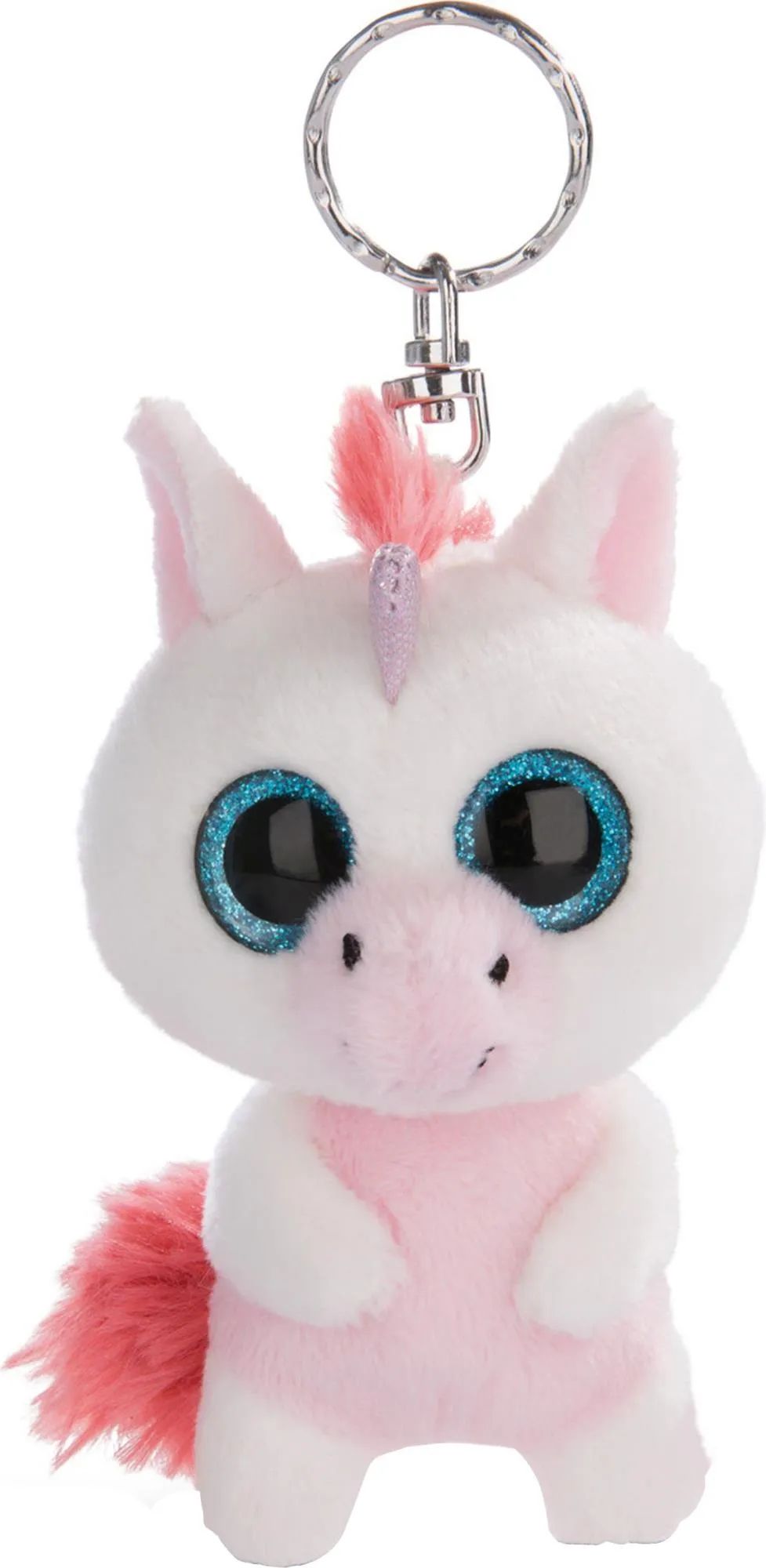 Nici GmbH Glubschis Schlüsselanh. Einhorn Milky-Fe