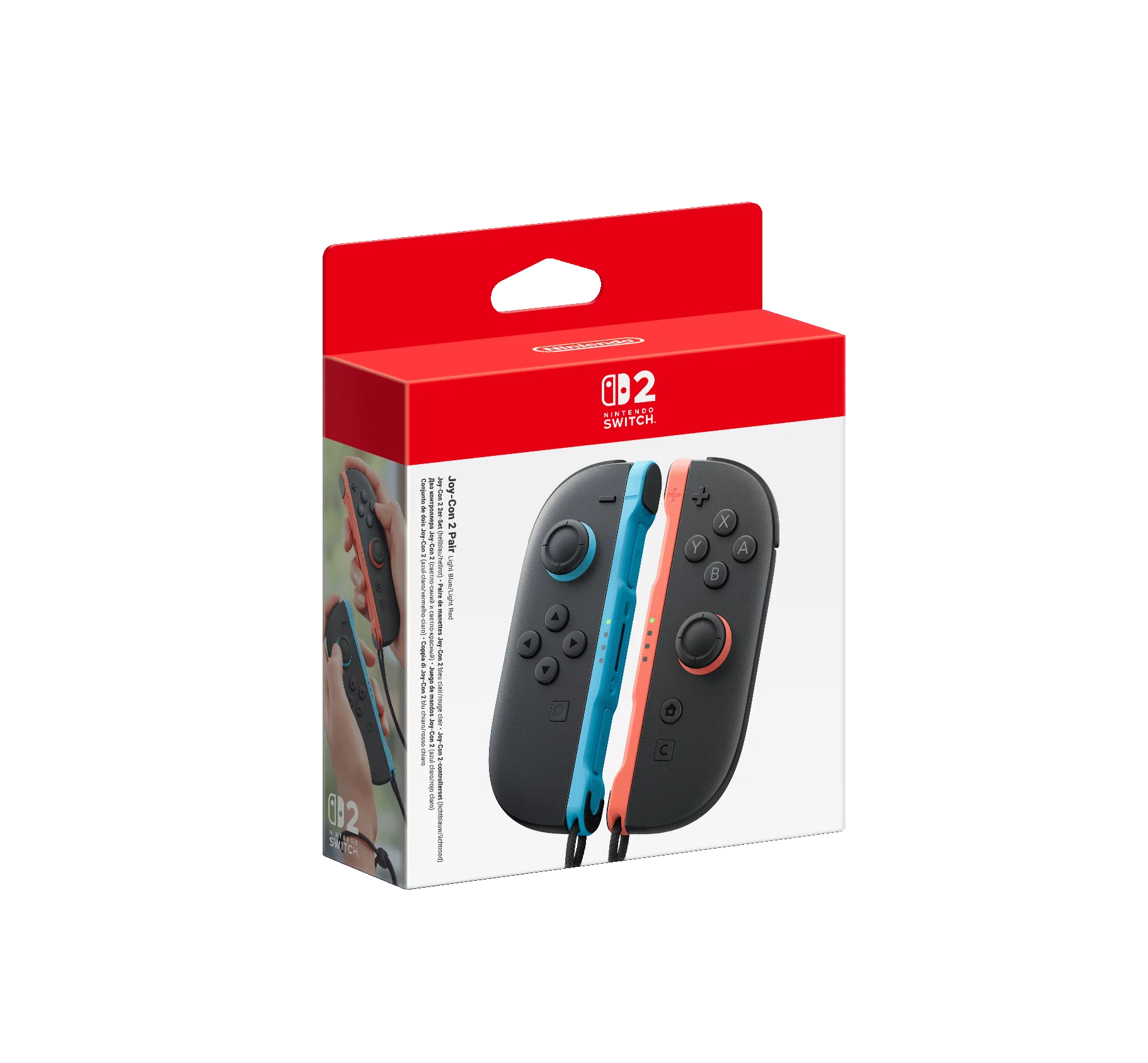 Nintendo Joy-Con 2 2er-Set hellblau/hellrot Switch 2
