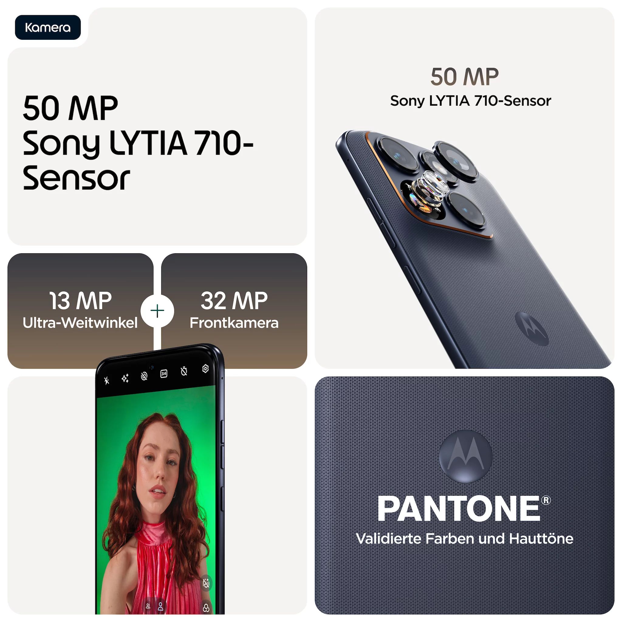 Motorola edge70 Fusion 8/256GB, PANTONE Silhouette