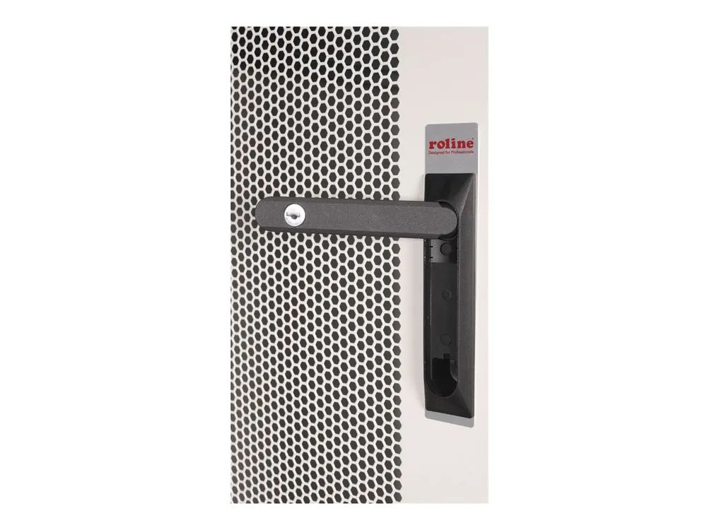 ROLINE Basic - Schrank Netzwerkschrank - perforierte Tür, 600x1000 BxT - RAL 7035, Hellgrau - 42HE - 48.3 cm (19")
