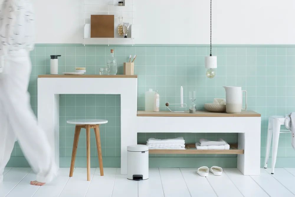 Brabantia NewIcon Treteimer, 3l, White